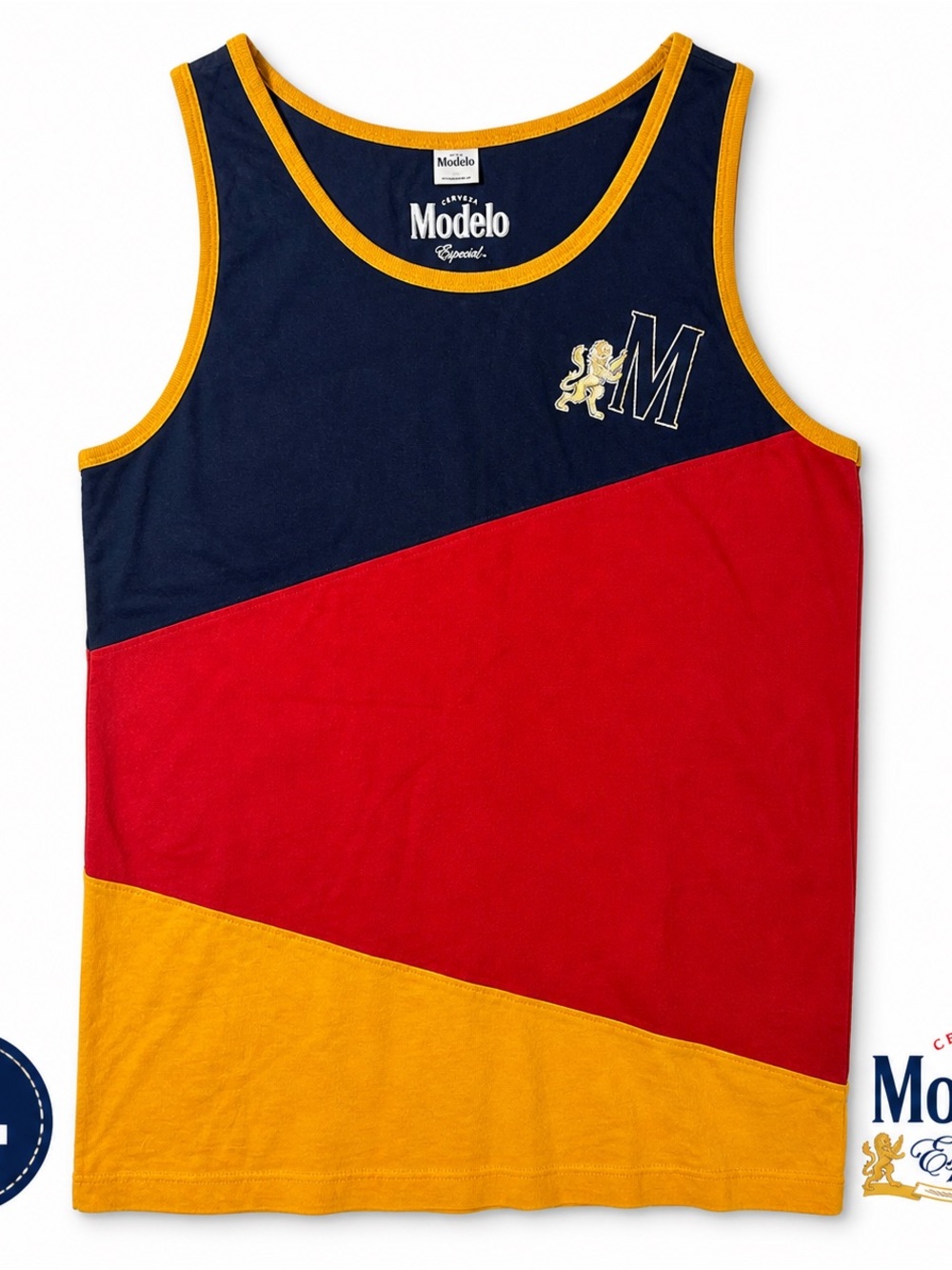 Modelo Especial Tank Top Men XL Colorblock